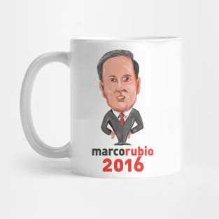 Marco Rubio 2016 President Caricature Mug